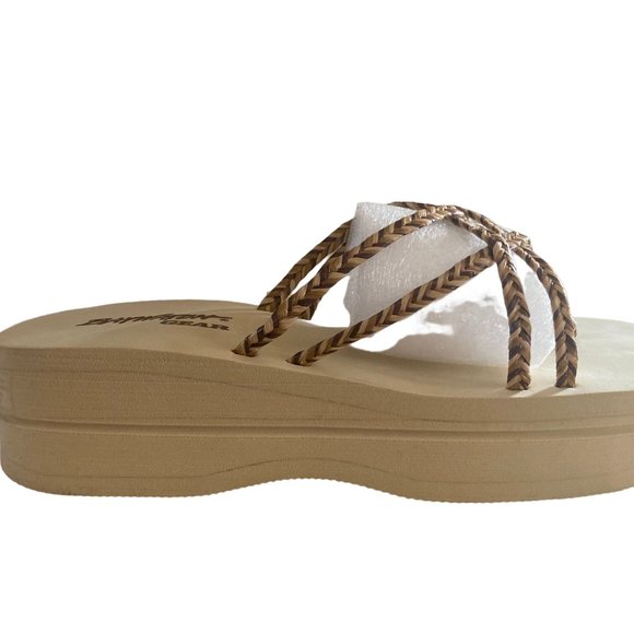 Rare Baywatch Gear • Vintage 90s • Y2K Platform Chunky Slide Sandals • Women's 8 - Picture 6 of 9